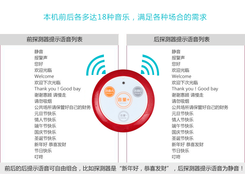 双向迎宾器M55